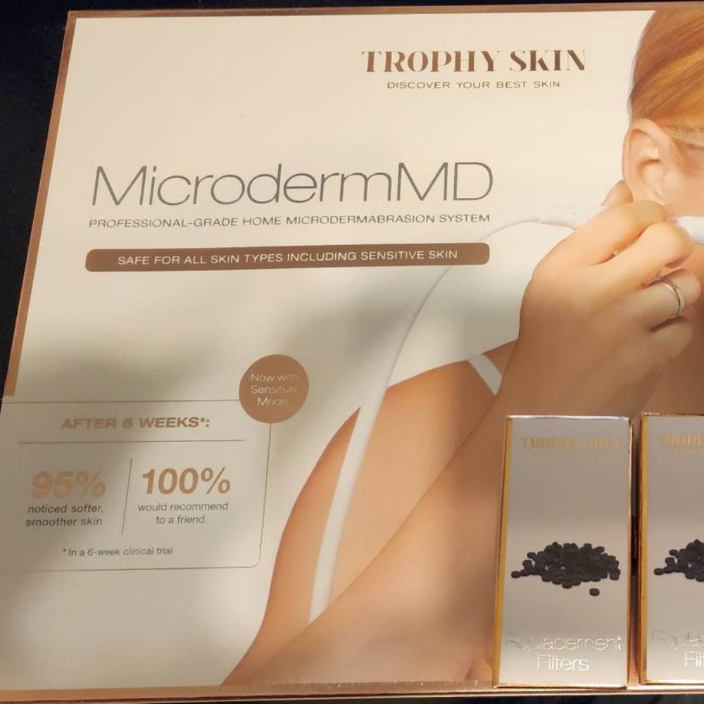 Trophy Skin MicrodermMD At Home Microdermabrasion Kit - Anti Aging